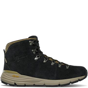 Black / Khaki Men's Danner Mountain 600 Hiking Boots | SG1460UT