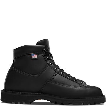 Black Men's Danner Blackhawk II 6" Tactical Boots | SG1310DN