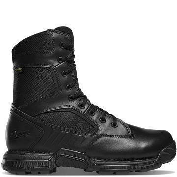 Black Men's Danner Striker Bolt Side-Zip 8" Tactical Boots | SG1335SO