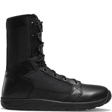 Black Men's Danner Tachyon - Polishable Toe Tactical Boots | SG1313HK