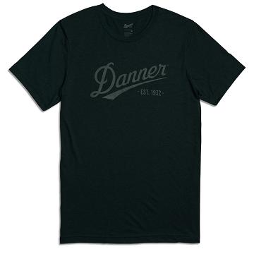 Black Women's Danner Distressed Logo SS Tee Clothing | SG1269BC