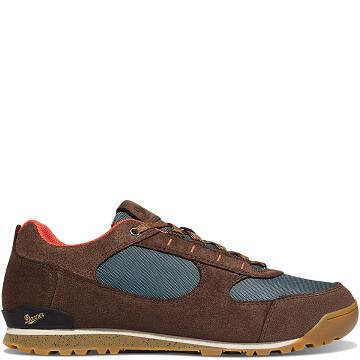 Blue Men's Danner Jag Low Hiking Shoes | SG1439SO