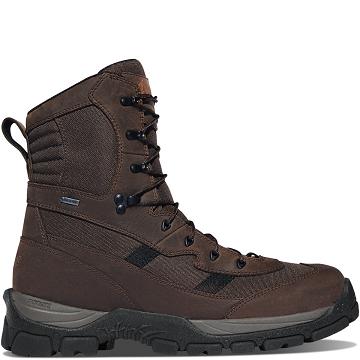 Brown Men's Danner Alsea 8" Hunting Boots | SG1411PQ