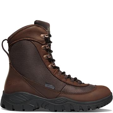 Brown Men's Danner Element 8" Hunting Boots | SG1416GL