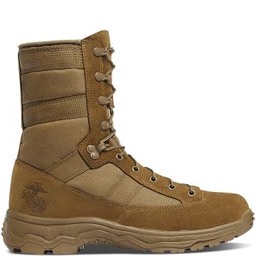 Brown Men's Danner Reckoning 8" EGA Military Boots | SG1367KI