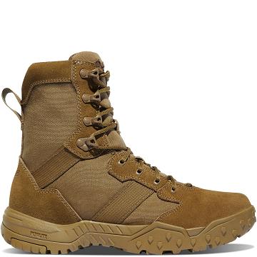 Brown Men's Danner Scorch Military 8" Military Boots | SG1378EX