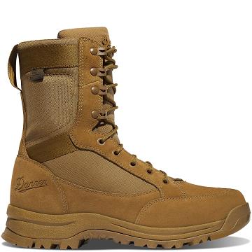 Brown Men's Danner Tanicus Dry Military Boots | SG1374NB