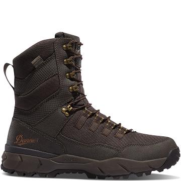 Brown Men's Danner Vital Hunting Boots | SG1389FM