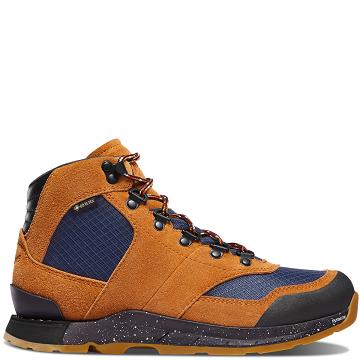 Brown / Navy Women's Danner Free Spirit Hiking Boots | SG1120TV