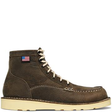 Brown Women's Danner Bull Run Lux Boots | SG1129FM