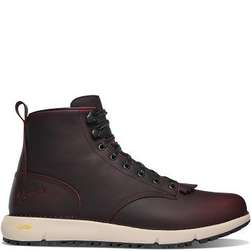 Burgundy Men's Danner Logger 917 Boots | SG1525ZG