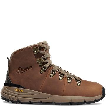 Chocolate Women's Danner Mountain 600 4.5" Hiking Boots | SG1077FM