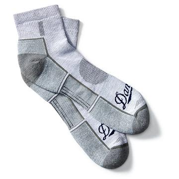 Grey Women's Danner Drirelease Lightweight Hiking Socks Quarter Crew Socks | SG1192NB