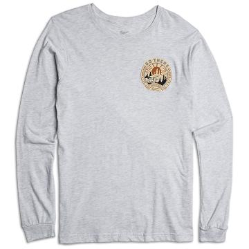 Grey Women's Danner Go There Long Sleeve Tee Clothing | SG1261HK