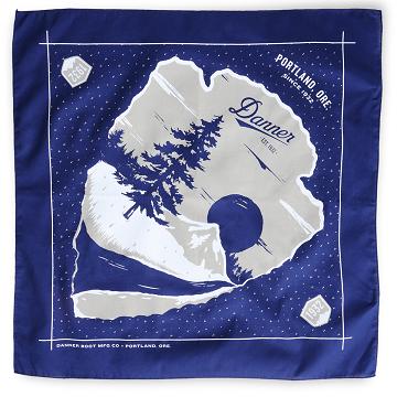 Navy Men's Danner Bandana Arrowhead Clothing | SG1677HK