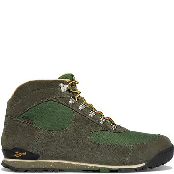 Olive Men's Danner Jag OR State Parks Centennial Hiking Boots | SG1477BC