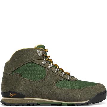 Olive Women's Danner Jag Hiking Boots | SG1087BC