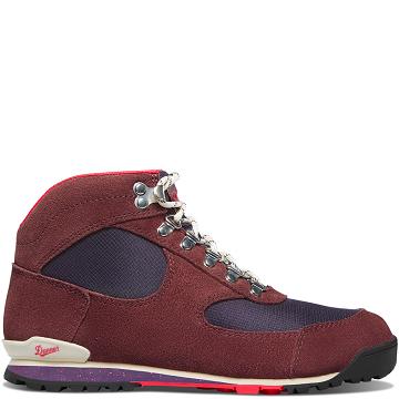 Red / Purple Women's Danner Jag Dry Weather Boots | SG1161ZG