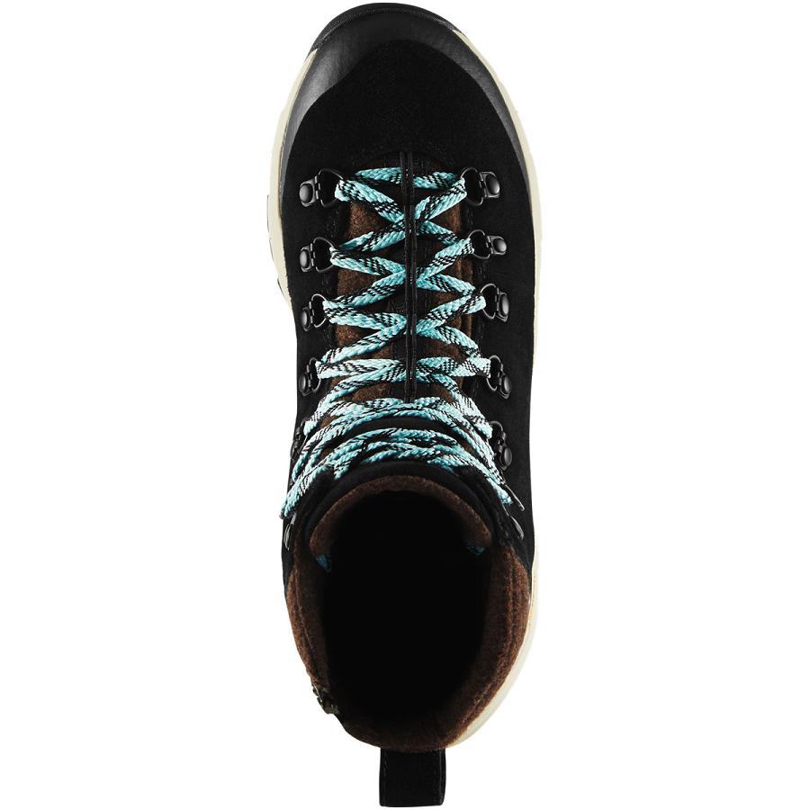 Black / Blue Women's Danner Arctic 600 Side-Zip 7