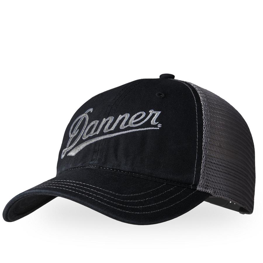 Black / Grey Men\'s Danner Embroidered Cap Hats | SG1663WY