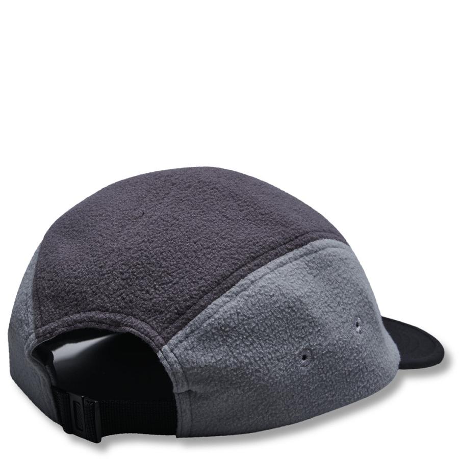 Black / Grey Men's Danner Fleece Running Cap Hats | SG1667YU