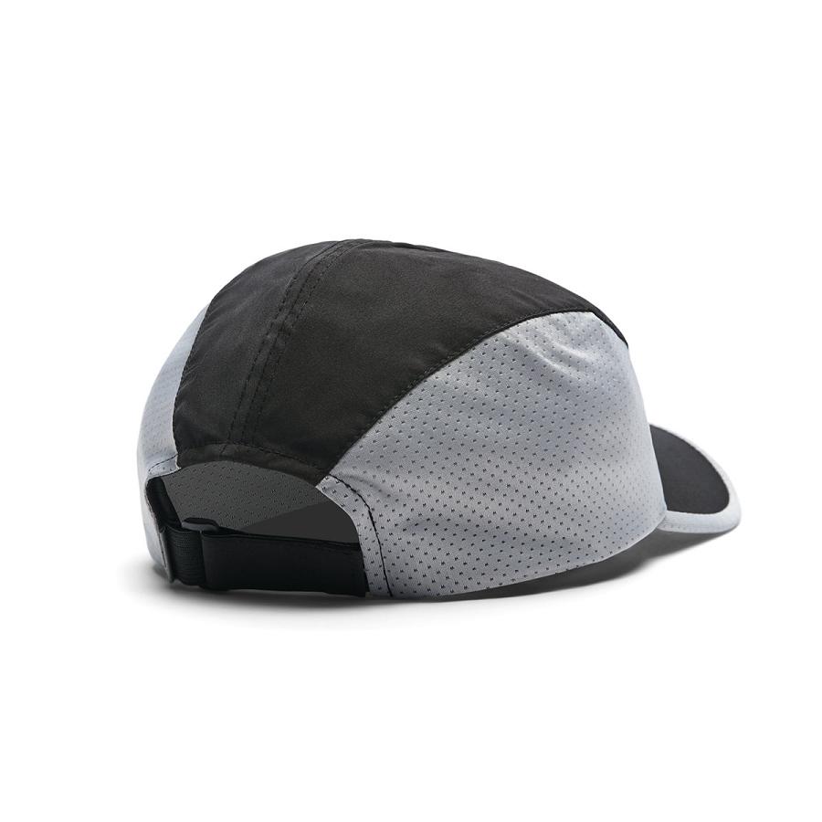 Black / Grey Men's Danner Running Cap Hats | SG1666TV