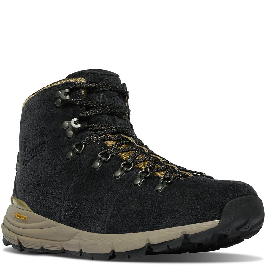 Black / Khaki Men's Danner Mountain 600 Hiking Boots | SG1460UT