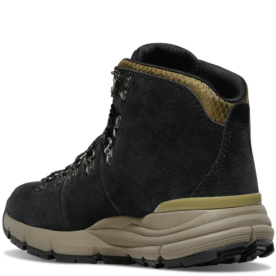 Black / Khaki Women's Danner Mountain 600 Hiking Boots | SG1073PQ