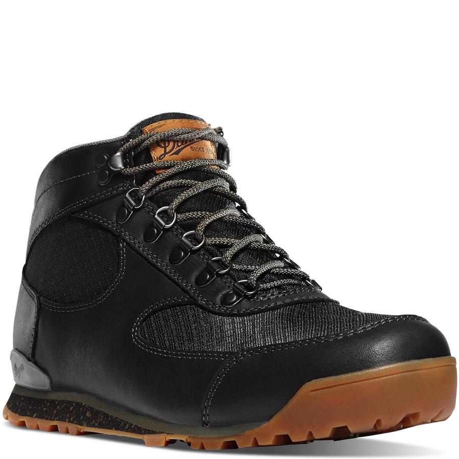 Black Men's Danner Jag Hiking Boots | SG1478NB