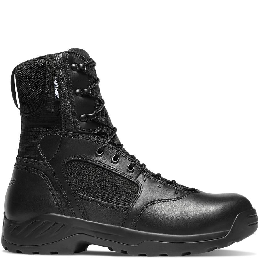 Black Men\'s Danner Kinetic Side-Zip 8\