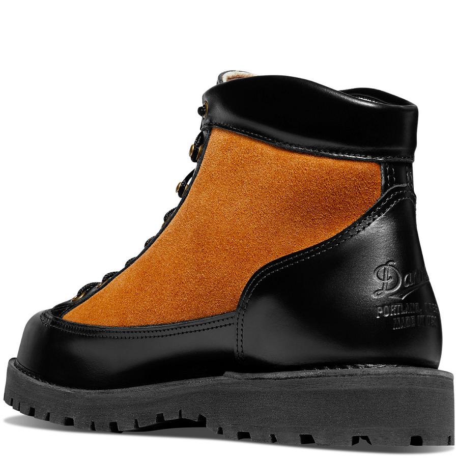 Black Men's Danner Light Revival Hiking Boots | SG1493FM