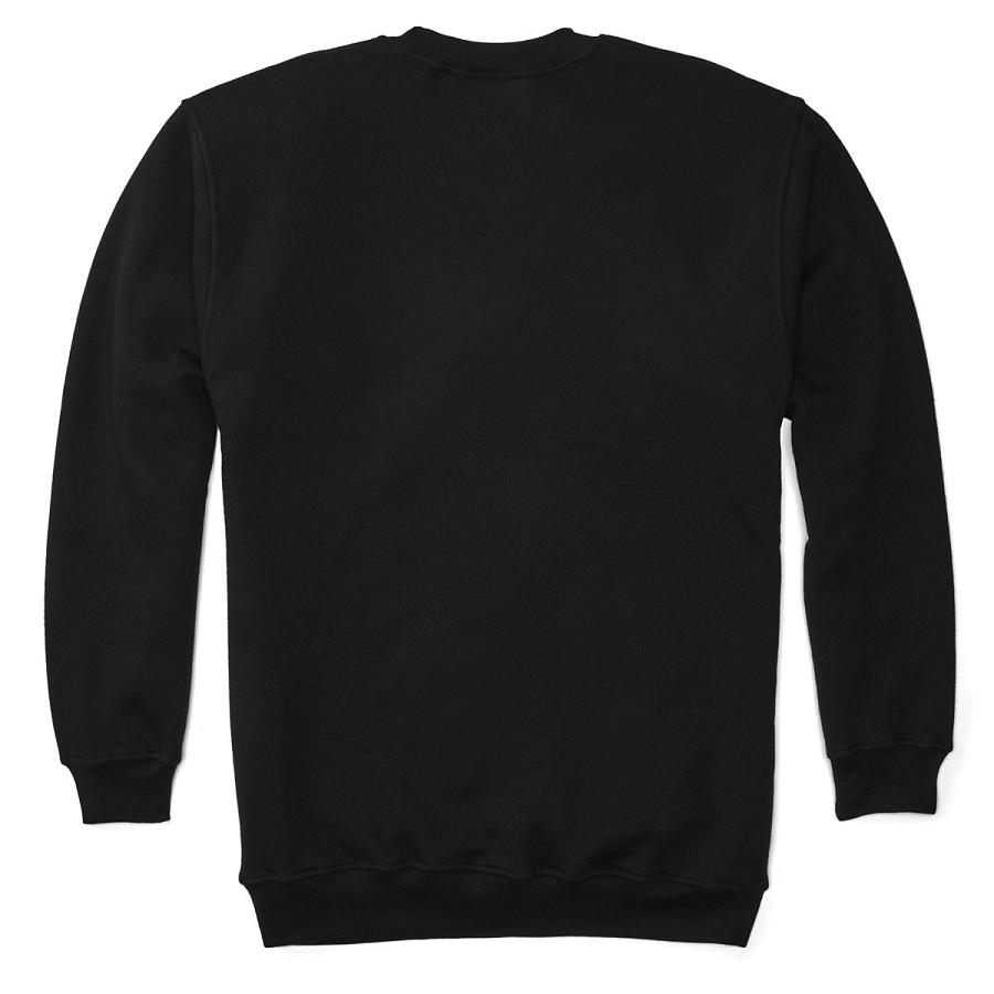 Black Men's Danner Logo Sweatshirt Clothing | SG1689WY