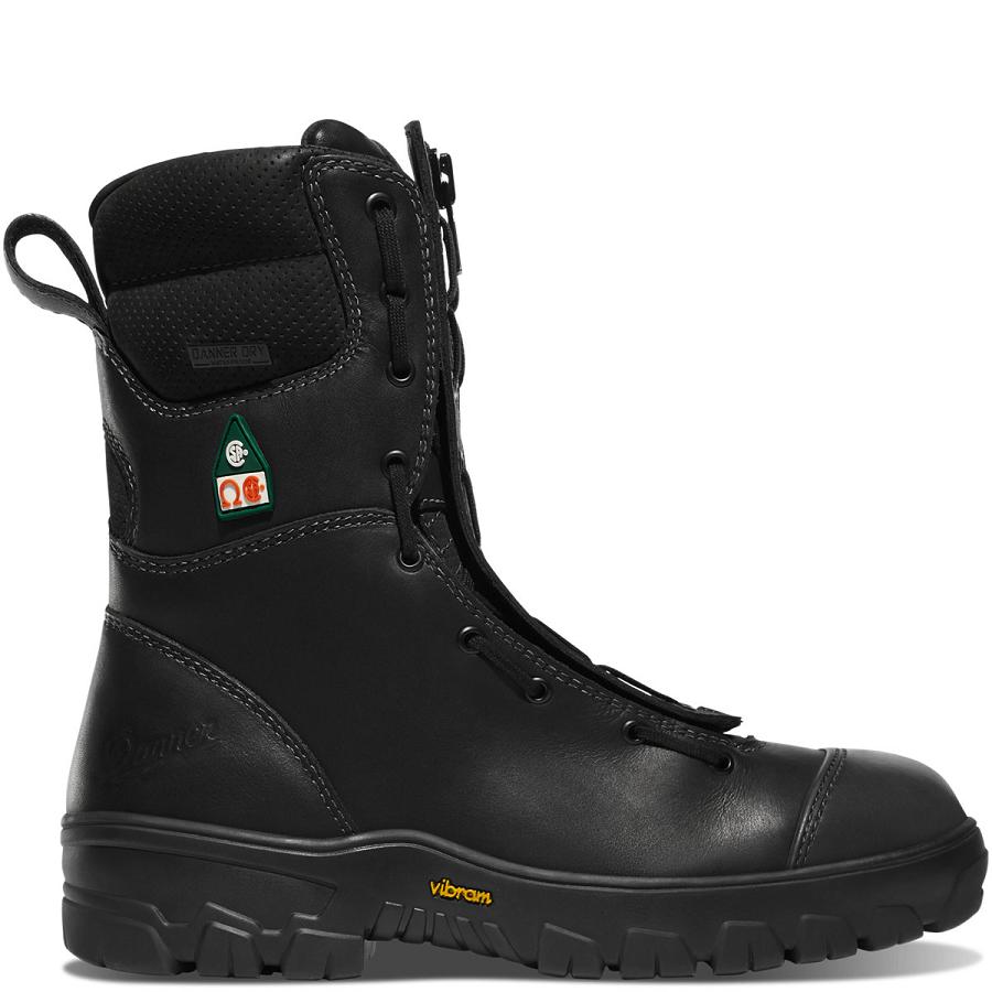 Black Men\'s Danner Modern Firefighter 8\