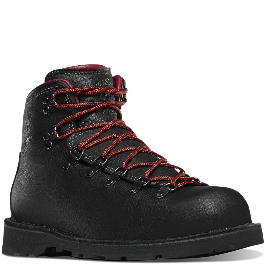 Black Men's Danner Mountain Pass 200G Hiking Boots | SG1506QZ