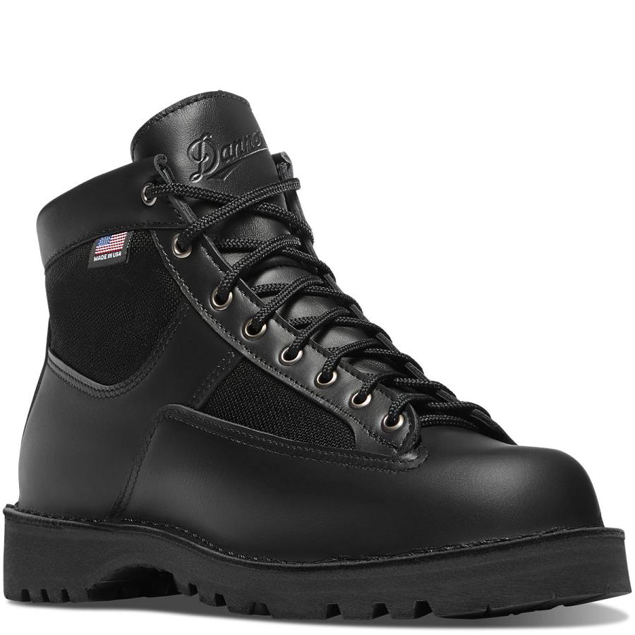 Black Men's Danner Patrol 6