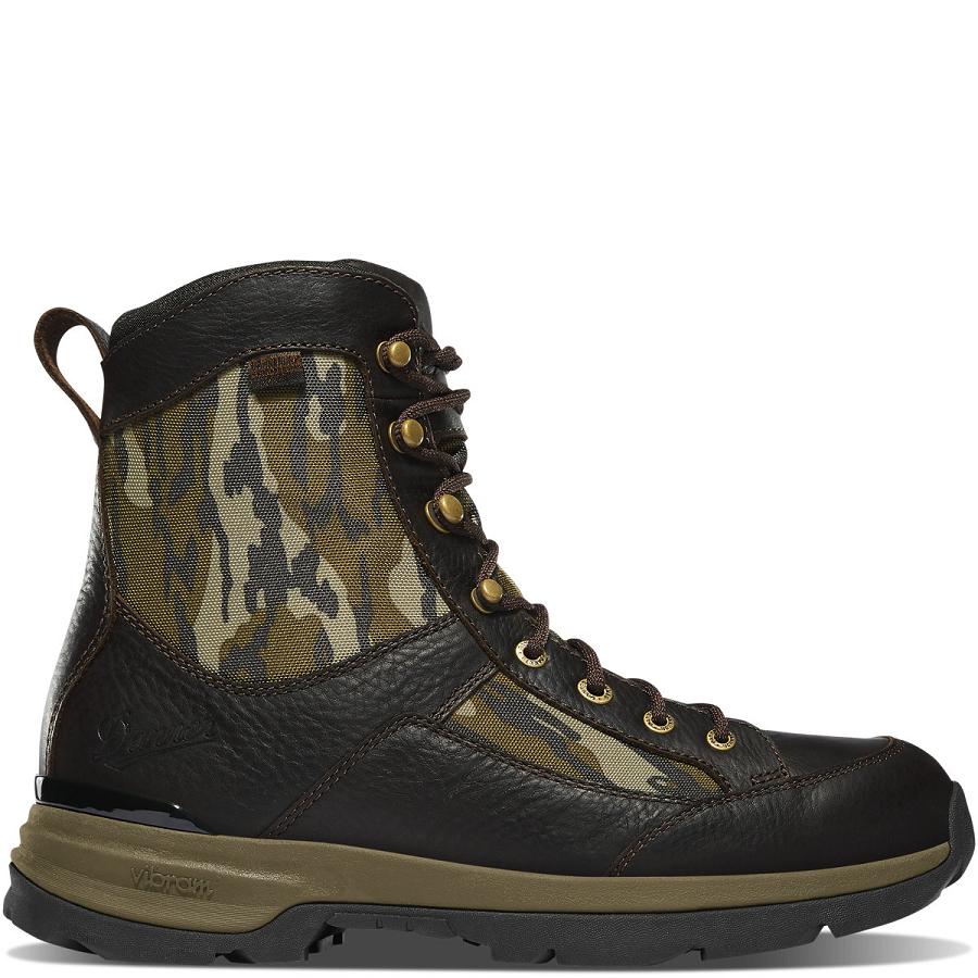 Black Men\'s Danner Recurve Hunting Boots | SG1403WY