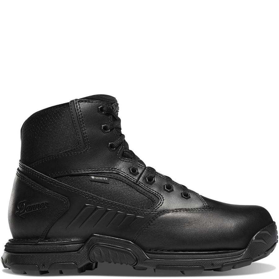 Black Men\'s Danner Striker Bolt Side-Zip 6\