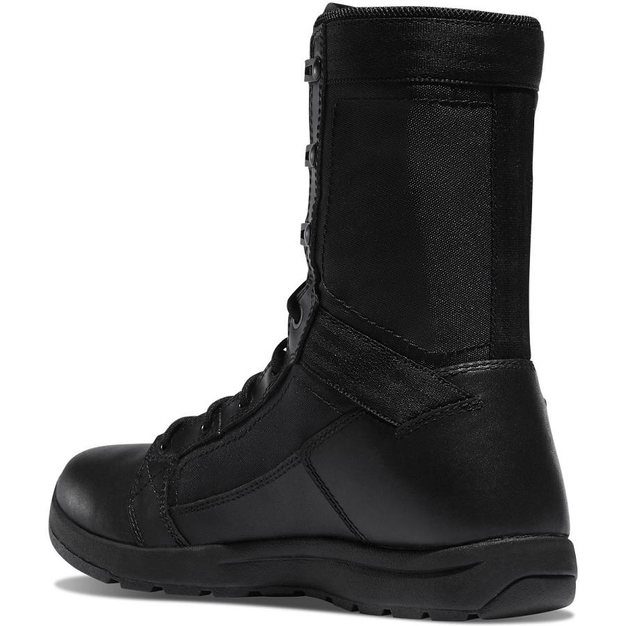 Black Men's Danner Tachyon - Polishable Toe Tactical Boots | SG1313HK