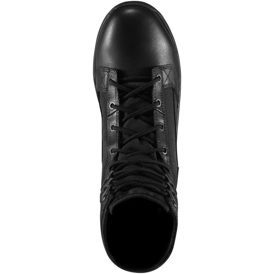 Black Men's Danner Tachyon - Polishable Toe Tactical Boots | SG1313HK