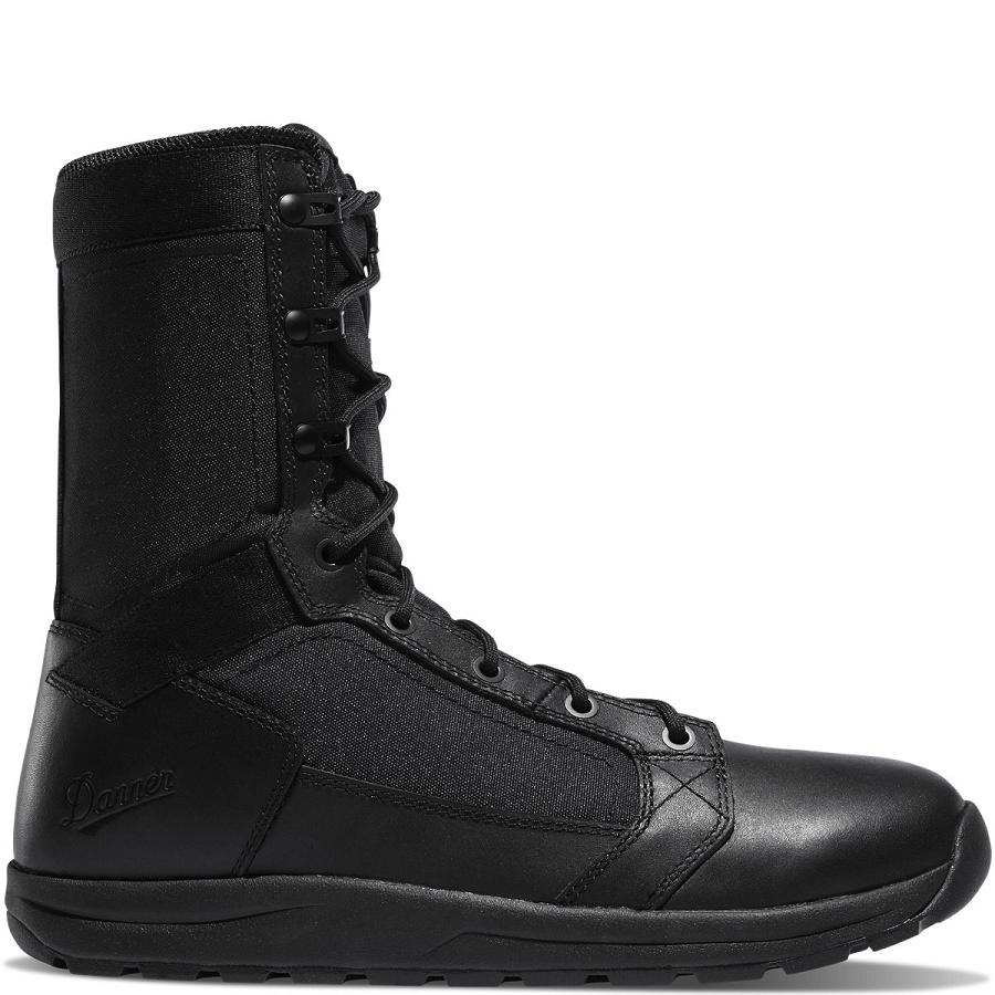 Black Men\'s Danner Tachyon - Polishable Toe Tactical Boots | SG1313HK