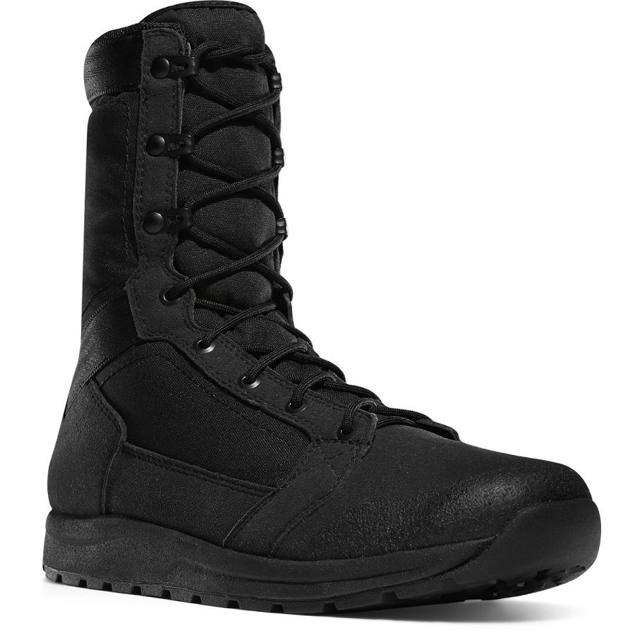 Black Men's Danner Tachyon Tactical Boots | SG1312GL