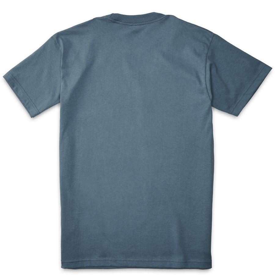 Blue Men's Danner T-Shirt Classic Hiking Clothing | SG1683CE