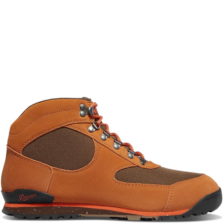 Brown Men\'s Danner Jag Hiking Boots | SG1480QZ