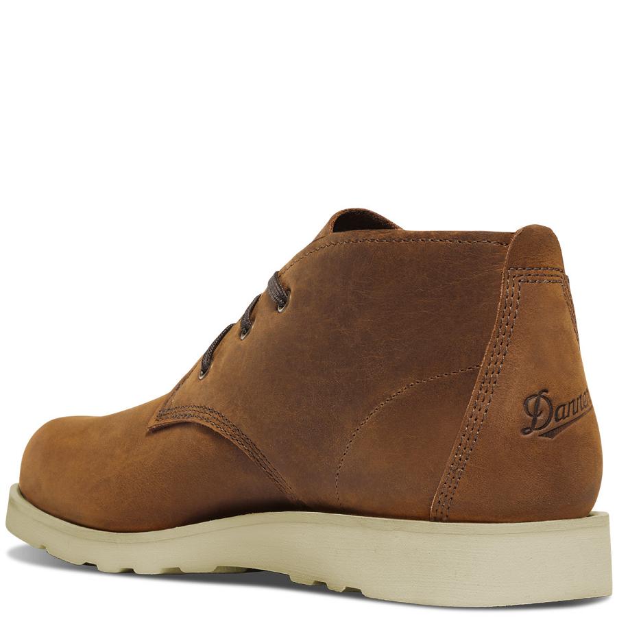 Brown Men's Danner Pine Grove Chukka Boots | SG1532QZ