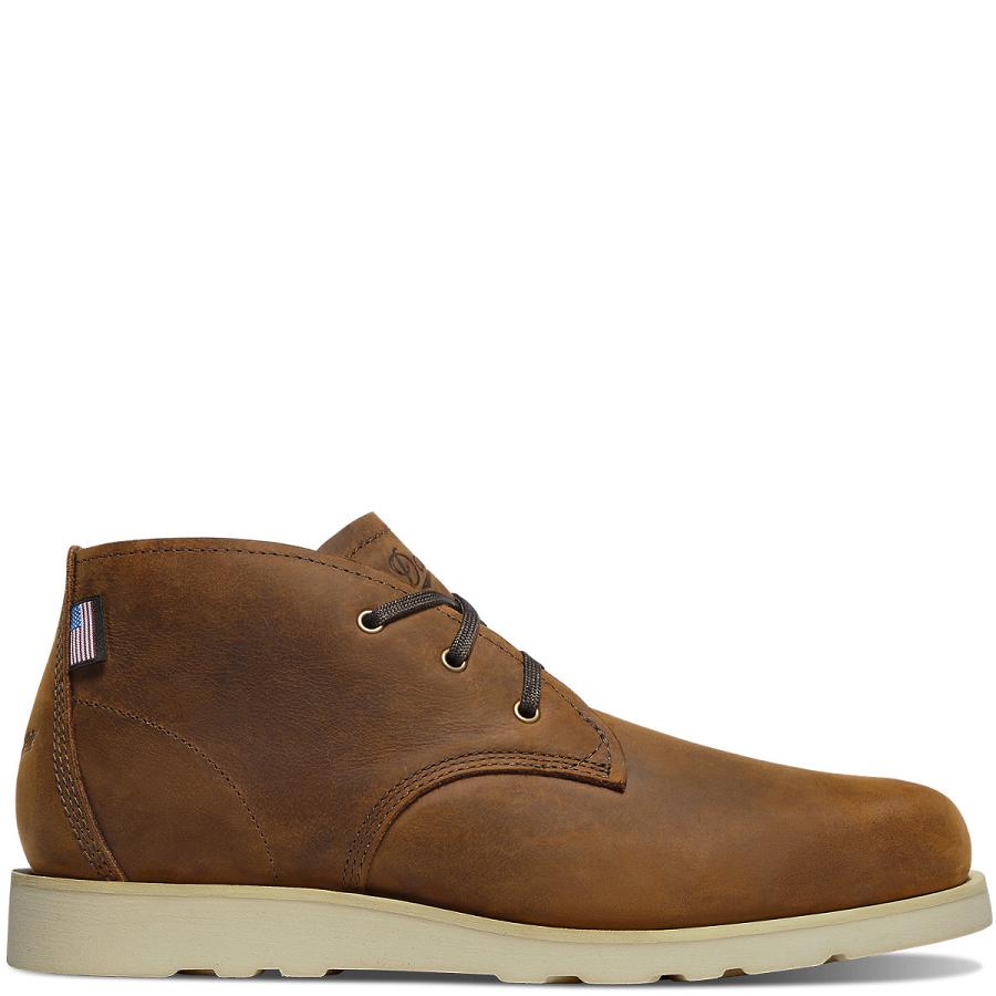 Brown Men\'s Danner Pine Grove Chukka Boots | SG1532QZ