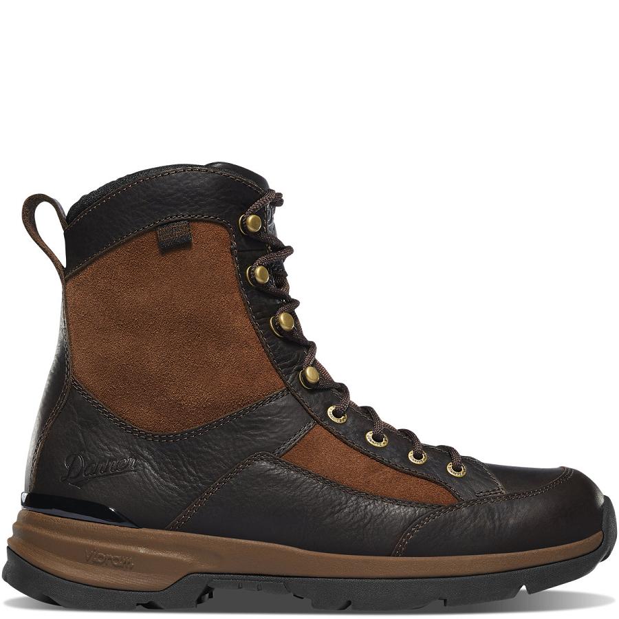 Brown Men\'s Danner Recurve Hunting Boots | SG1402QZ