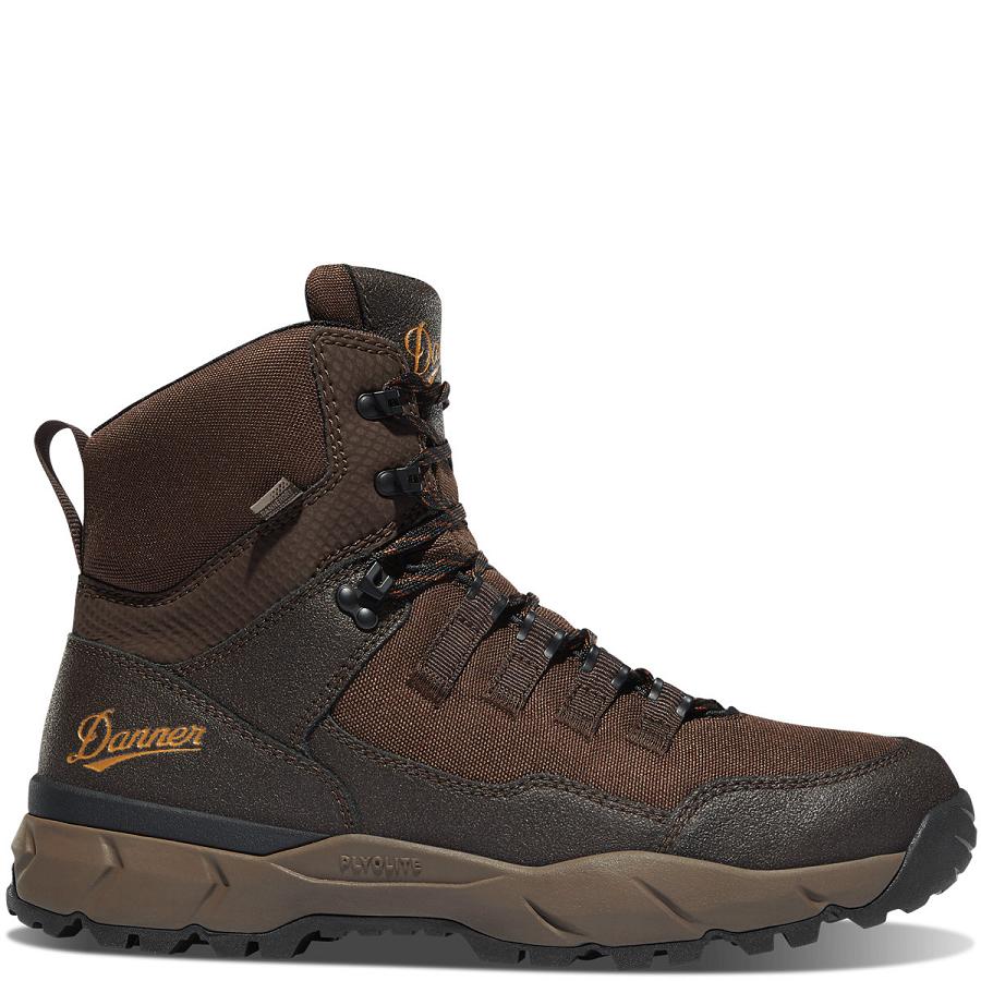 Brown Men\'s Danner Vital Trail Hiking Boots | SG1489PQ