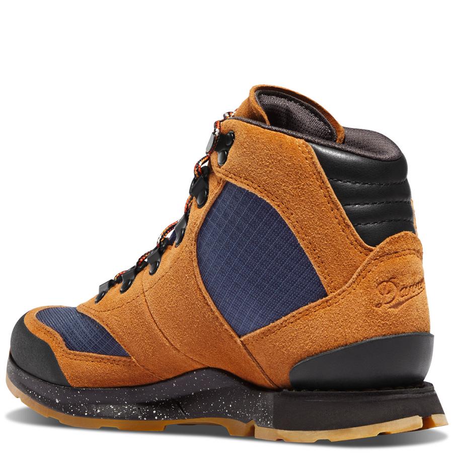 Brown / Navy Women's Danner Free Spirit Hiking Boots | SG1120TV