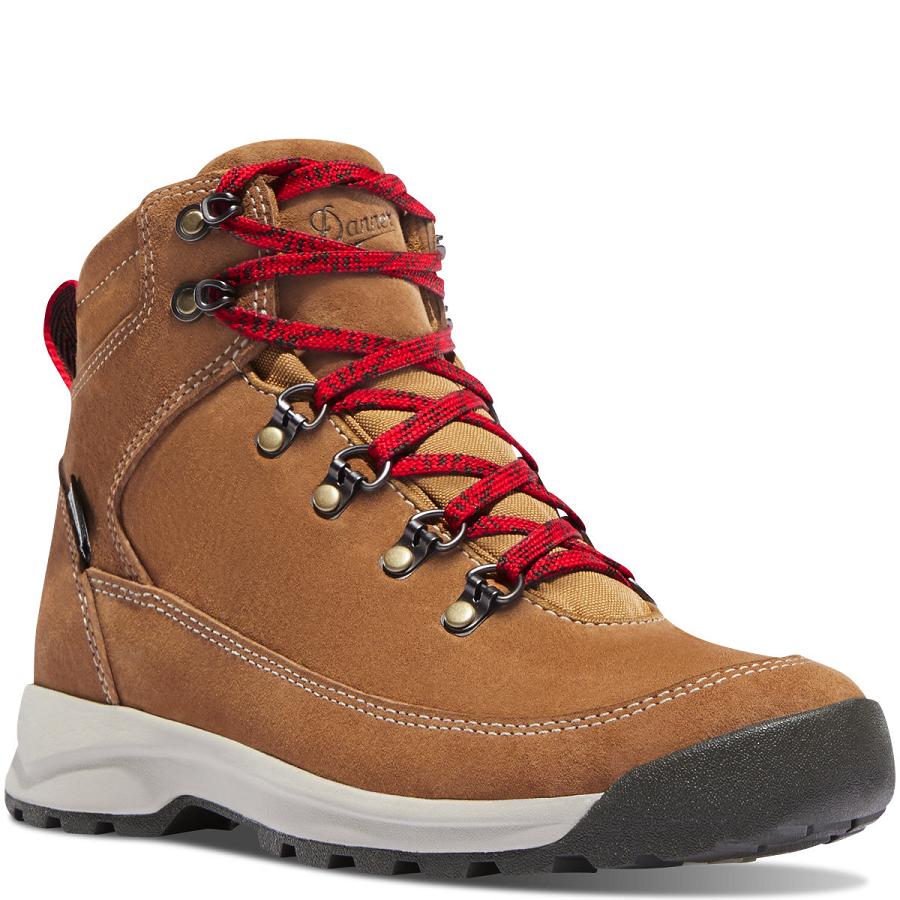 Brown Women's Danner Adrika Hiking Boots | SG1102DN