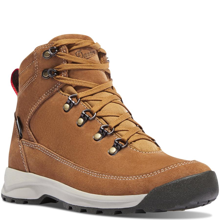 Brown Women's Danner Adrika Hiking Boots | SG1102DN